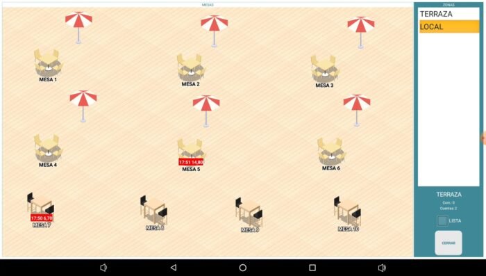 Software Easy Pos Basic Hosteleria Android - Imagen 4