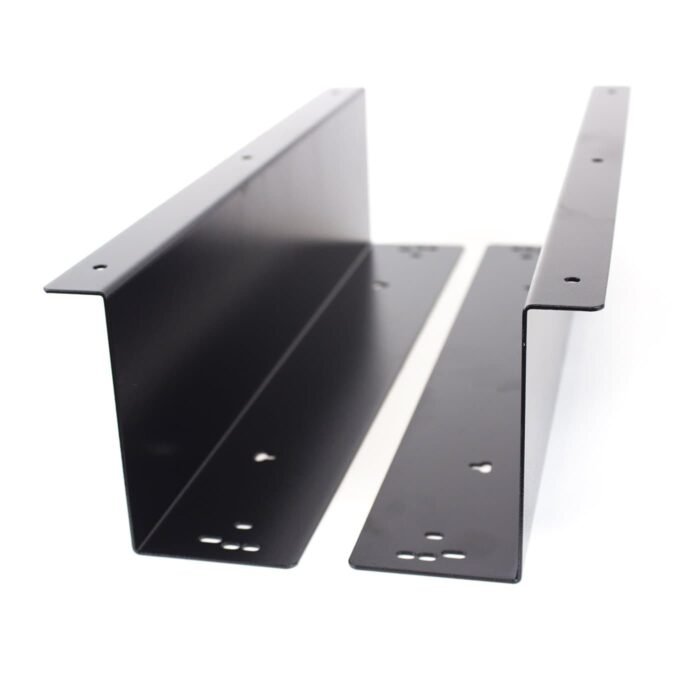 Soporte universal bajo mesa phoenix para cajón portamonedas 41x42 negro - Imagen 2