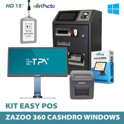 KIT ZAZOO 360 CASHDRO-S EASY POS BASIC WINDOWS