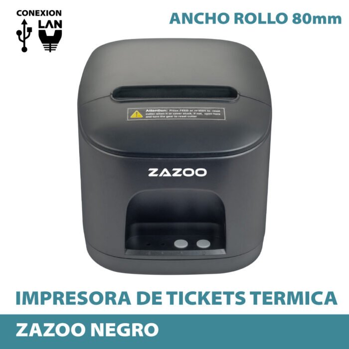 ZAZOO Impresora térmica de ticke