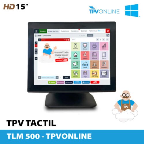 TPV 15" Windows TLM 8 GB Ram / 128 GB para TPVONLINE