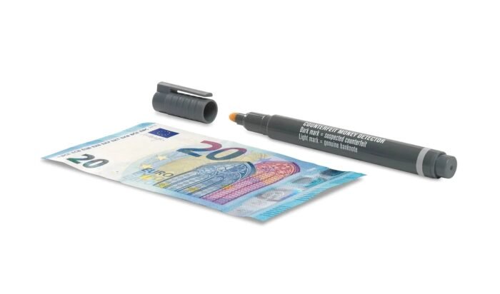 SAFESCAN 30º Caja de rotuladores para detección de billetes falsos - Imagen 4